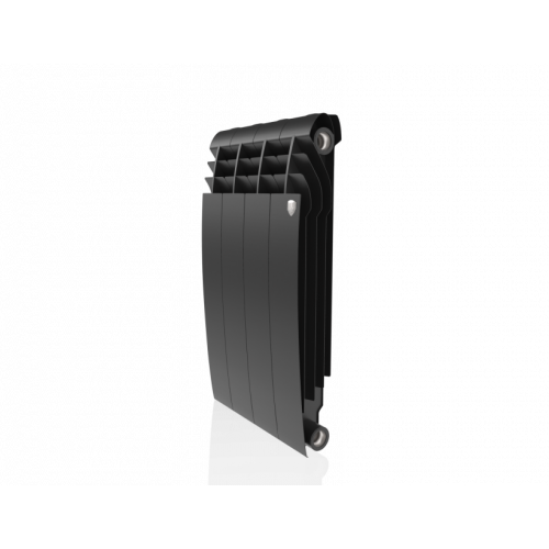 Радиатор биметаллический Royal Thermo BiLiner 500 Noir Sable 4 секции, боковое подключение