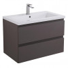 BelBagno Тумба с раковиной Kraft 75 подвесная Темно-Серый матовый с раковиной CZR-8070-75