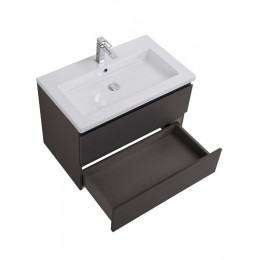 BelBagno Тумба с раковиной Kraft 75 подвесная Темно-Серый матовый с раковиной CZR-8070-75