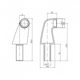 Комплект переходников Lemark LM8556СR для смесителя