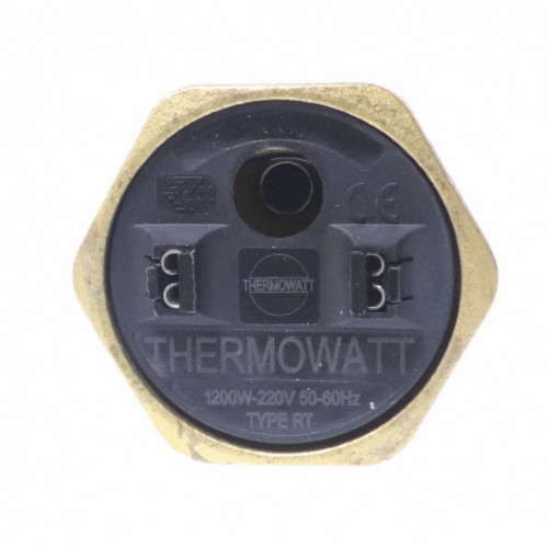 ТЭН RDT 1200W, медь, Ø42мм, М6, клеммы под стержневой термостат, вертикальный, 220V (WTH040UN), 182232