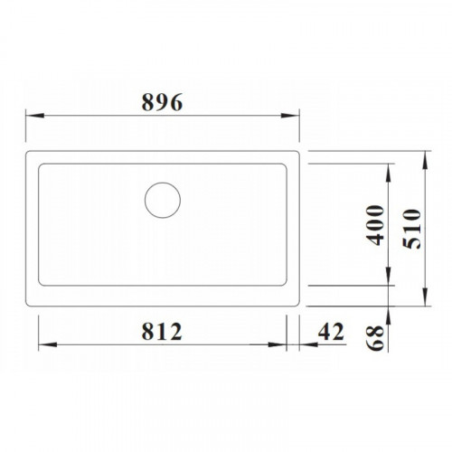 Мойка кухонная Blanco Vintera XL 9-UF 526102 темная скала