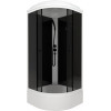 Triton Душевая кабина Грэй-Блэк 90x90 В