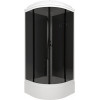 Triton Душевая кабина Грэй-Блэк 90x90 В