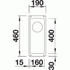 Кухонная мойка Blanco Subline 160-U, антрацит