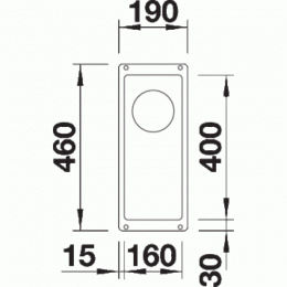 Кухонная мойка Blanco Subline 160-U, антрацит