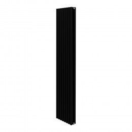 Трубчатый дизайн-радиатор Royal Thermo Shift Q30 C2180 4 секции, черный, боковое подключение