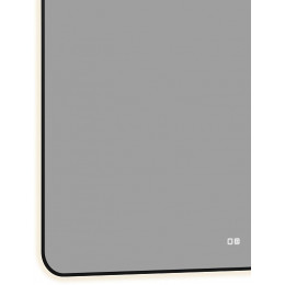 Aquanet Зеркало Контур 100x80 Led TX с подсветкой и антизапотеванием черное