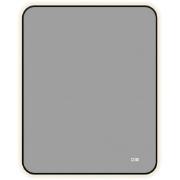 Aquanet Зеркало Контур 100x80 Led TX с подсветкой и антизапотеванием черное