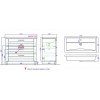 Aqwella Тумба с раковиной Манчестер 100, напольная