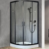 Royal Bath Душевой уголок RB90HK-T-BL 90х90х200