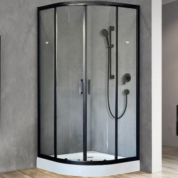 Royal Bath Душевой уголок RB90HK-T-BL 90х90х200