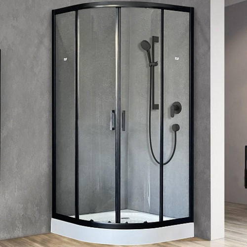 Royal Bath Душевой уголок RB90HK-T-BL 90х90х200
