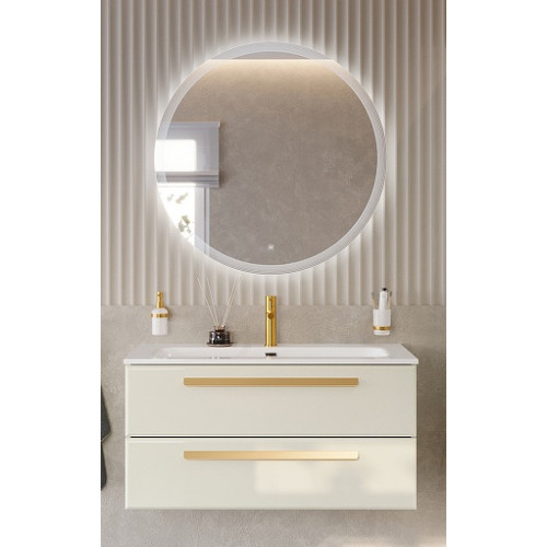 BelBagno Мебель для ванной Eco Cer-N 100 CZR-8073-100 брашированная альпака ручки сатиновое золото