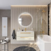 BelBagno Мебель для ванной Eco Cer-N 100 CZR-8073-100 брашированная альпака ручки сатиновое золото