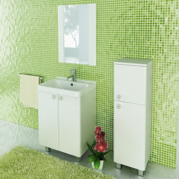 Зеркало Comfortу Флоренция-60 белый