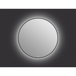 Зеркало ECLIPSE smart 80x80 в черной рамке