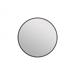 Зеркало ECLIPSE smart 80x80 в черной рамке