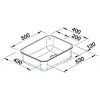 Мойка Blanco Supra 500-U 518205 с корзинчатым вентилем