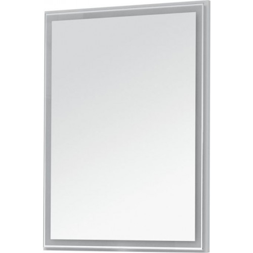 Зеркало Aquanet Nova Lite 60 белое LED