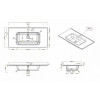 BelBagno Тумба с раковиной KRAFT 900 Pino Pasadena