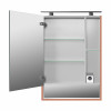 Зеркальный шкаф Roca The Gap Original 60 см ZRU9307840 с подсветкой, терракота