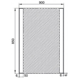 Зеркало Aquanet Форли 9085 LED