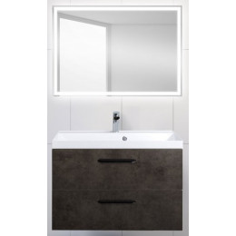 BelBagno Мебель для ванной AURORA 800 Cemento Scuro, TCH