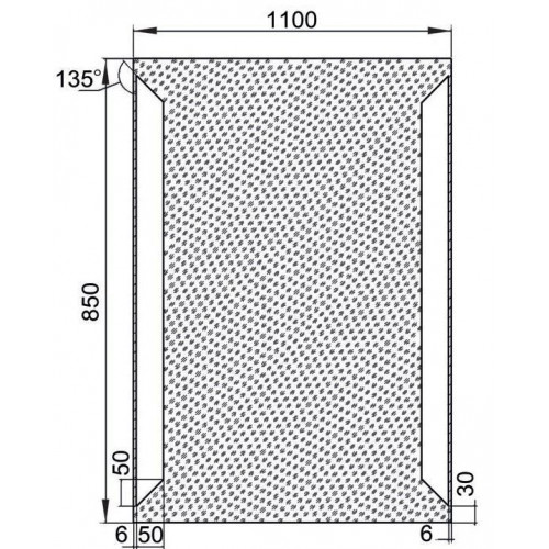 Зеркало Aquanet Сорренто 11085 LED