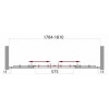 BelBagno Душевая дверь UNO-BF-2-180-P-Cr Punto