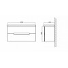 BelBagno Мебель для ванной LUXURY 1050 Bianco Laccato Lucido, TCH