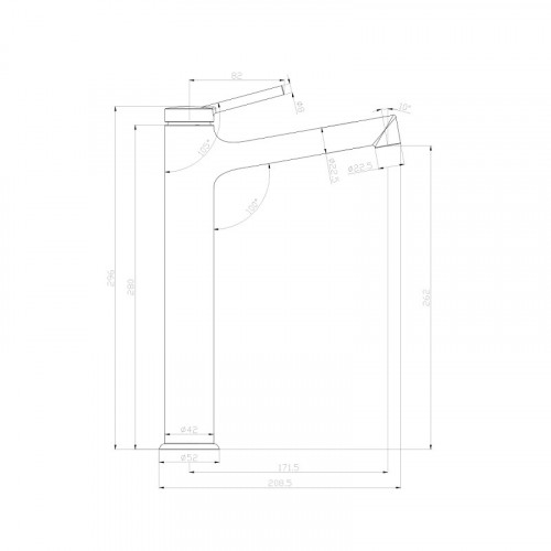 Смеситель для раковины Lemark Minima LM3809C хром