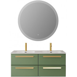 BelBagno Мебель для ванной Eco Cer-N 120 с 4 ящиками фисташковый софт CZR-8095-120-2 ручки сатиновое золото