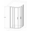 Royal Bath Душевой уголок HKD-C 100х100х185