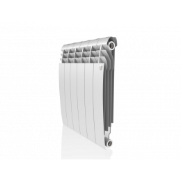 Радиатор биметаллический Royal Thermo BiLiner 500 Bianco Traffico 6 секций, боковое подключение