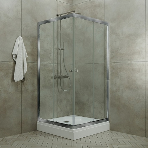 Triton Душевой уголок Вента-Хром 90x90