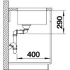 Кухонная мойка Blanco Andano 400/400-U