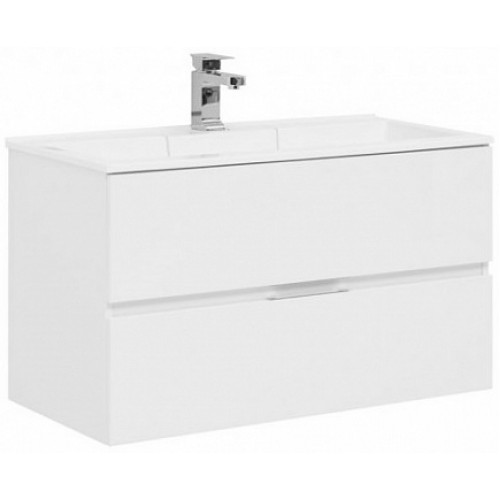 Aquanet Тумба с раковиной Алвита 90 белая