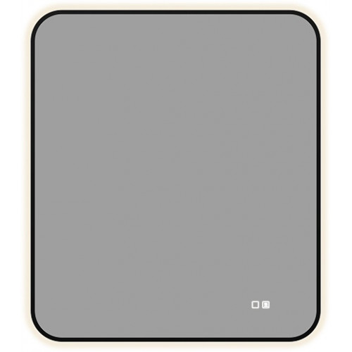 Aquanet Зеркало Контур 80x70 Led TX с подсветкой и антизапотеванием черное