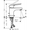 Смеситель для раковины Hansgrohe Logis Е 71177000 хром