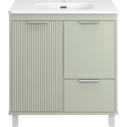 Brevita Тумба с раковиной Risacca Pistachio 80 фисташковый