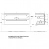 BelBagno Мебель для ванной Eco Cer-N 120 фисташковый софт CZR-8095-120 ручки чёрные