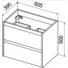 BelBagno Тумба с раковиной KRAFT 39 600 Pino Pasadena
