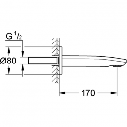 Излив Grohe Eurostyle Cosmopolitan 13276002