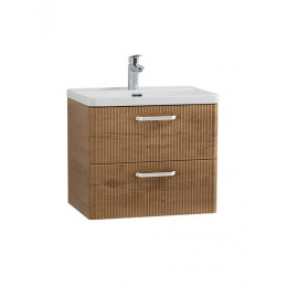 BelBagno Тумба с раковиной Due 50 подвесная Rovere Nature ручки Белые