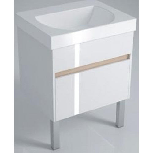 Kerama Marazzi Тумба с раковиной BUONGIORNO 60 белая, напольная