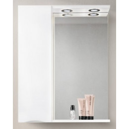 BelBagno Зеркало-шкаф MARINO-SPC-700/750-1A-BL-P-L Bianco Lucido