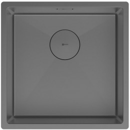 Мойка для кухни Lemark Olanga 9936123 44x44 графит