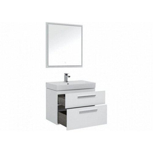 Aquanet Тумба с раковиной Nova 75 белая