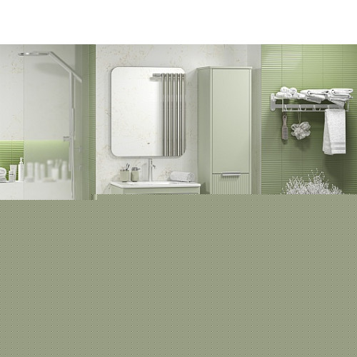Brevita Тумба с раковиной Risacca Pistachio 60 фисташковый